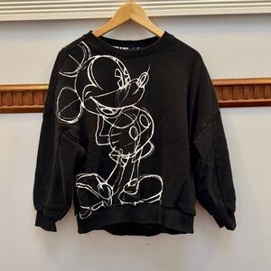 Only Black Crewneck Sweater L